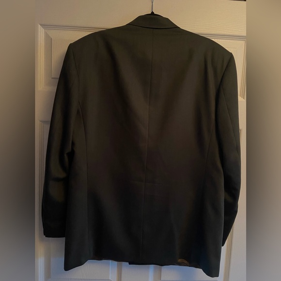 Tip Top Tailors Club International 100% wool double breasted suit jacket. Sz 40R - Picture 8 of 12